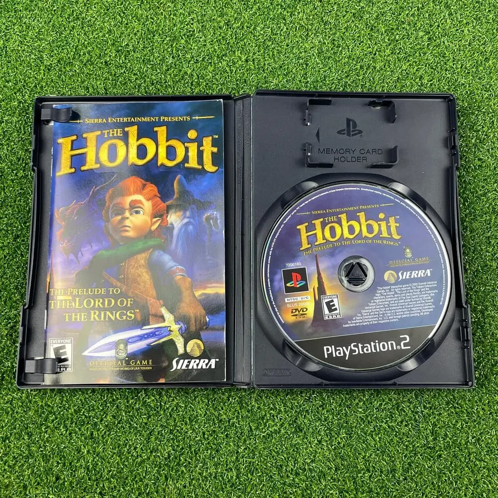 The Hobbit: The Prelude to The Lord of the Rings (Sony PlayStation 2, 2003) CIB